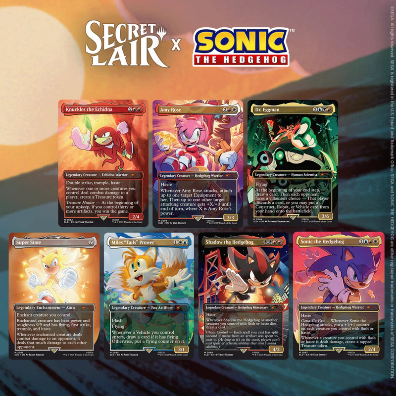 Magic: The Gathering – Secret Lair: Sonic the Hedgehog – Friends & Foes