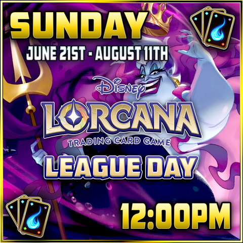 Lorcana: Ursula's Return League - Round 2 ticket - Sun, Jul 21 2024