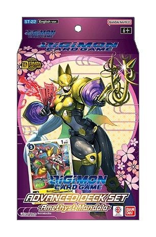 Digimon Card Game: ST-22 Advanced Deck – Amethyst Mandala