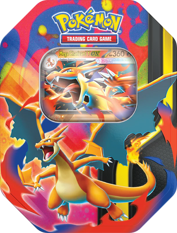 Pokémon: Mega Charizard Y ex Tin