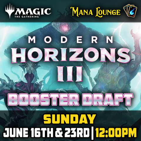 Modern Horizon 3: Booster Draft ticket - Sun, Jun 16 2024