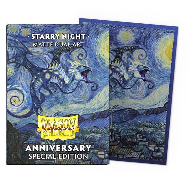 Sleeves: Dragon Shield: Special Edition: Matte DUAL Art: Starry Night (100)