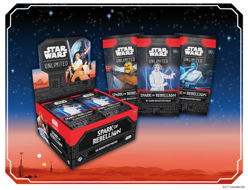 Star Wars: Unlimited - Spark of Rebellion Booster Box