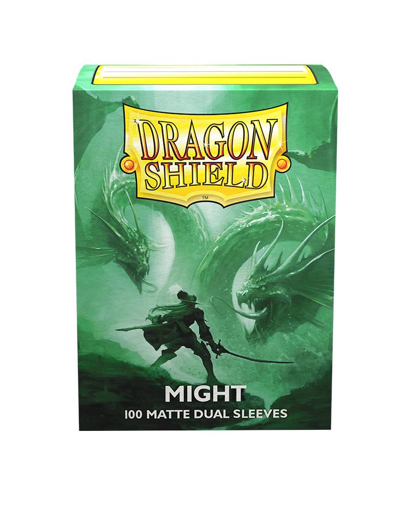 Dragon Shield: Dual Matte: Might (Green) (100)