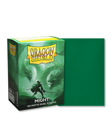 Dragon Shield: Dual Matte: Might (Green) (100)