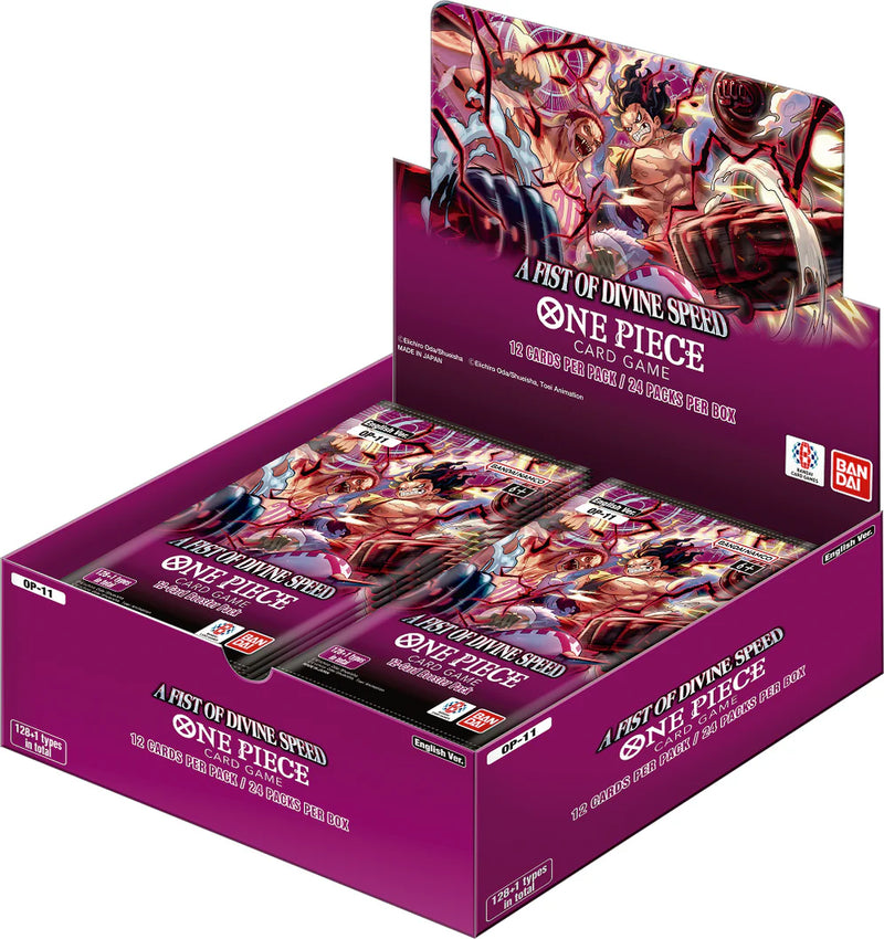 One Piece Card Game [OP-11] A Fist of Divine Speed Booster Box