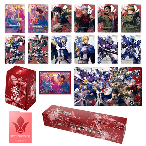 Gundam Card Game: PB-02 Premium Accessory Set – Mobile Suit Gundam Iron-Blooded Orphans [Pre-Order] 2026-06-26
