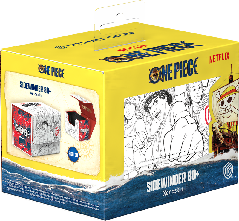 Ultimate Guard Sidewinder Deck Case 80+ Xenoskin – One Piece: Sketch