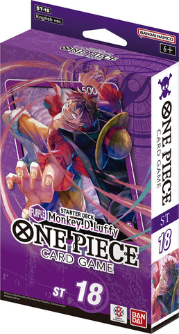 One Piece CG ST18 - (Purple) Monkey.D.Luffy
