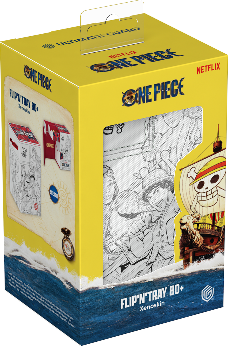 Ultimate Guard Flip’n’Tray Deck Case 80+ - One Piece - Sketch