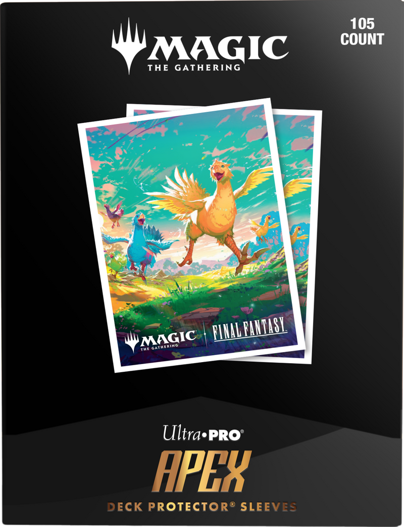 D-PRO Apex – Magic: The Gathering Final Fantasy Premium - Traveling Chocobo (105-Count)