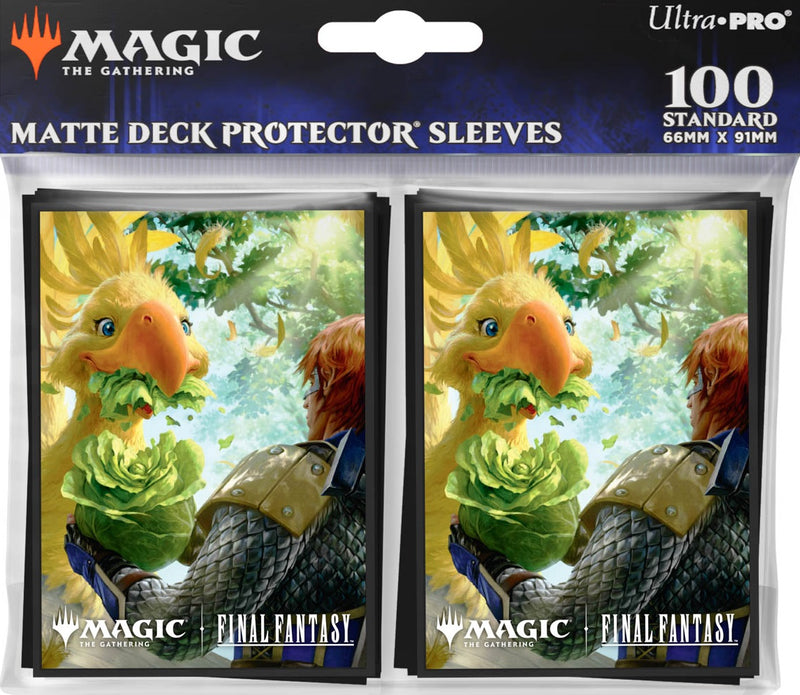 Ultra PRO Deck Protector Sleeves 100ct – MTG Universes Beyond: Final Fantasy (Gysahl Greens)