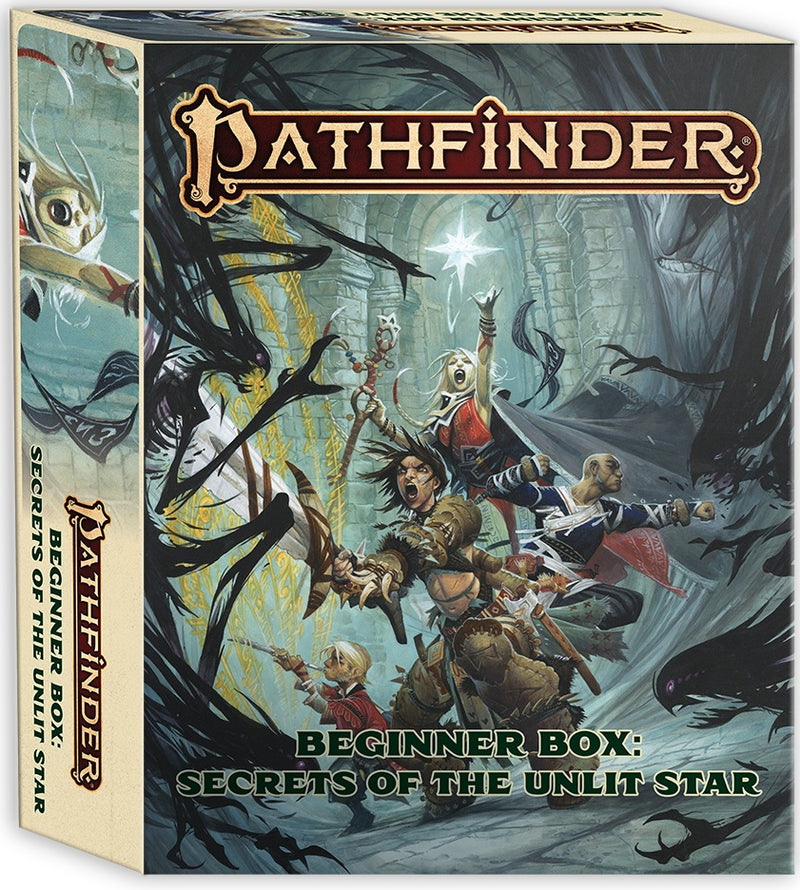 Pathfinder 2E RPG Beginner Box: Secrets of the Unlit Star