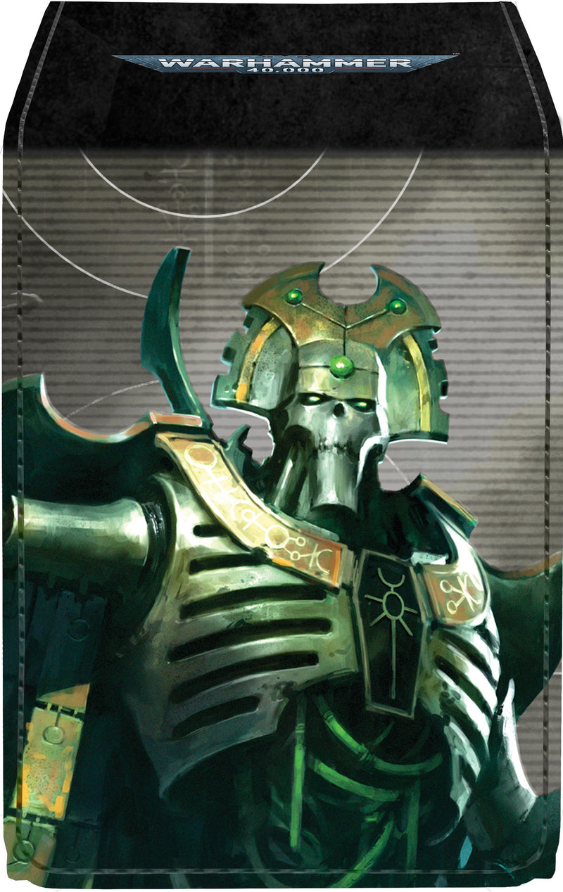 Ultra PRO Alcove Flip Deck Box – Warhammer 40,000: Necrons – Codex Aligned