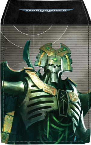 Ultra PRO Alcove Flip Deck Box – Warhammer 40,000: Necrons – Codex Aligned