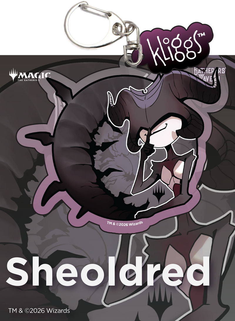 Gatherers Tavern Mtg New Phyrexia Kliggs Keychain Sheoldred, The Apocalypse