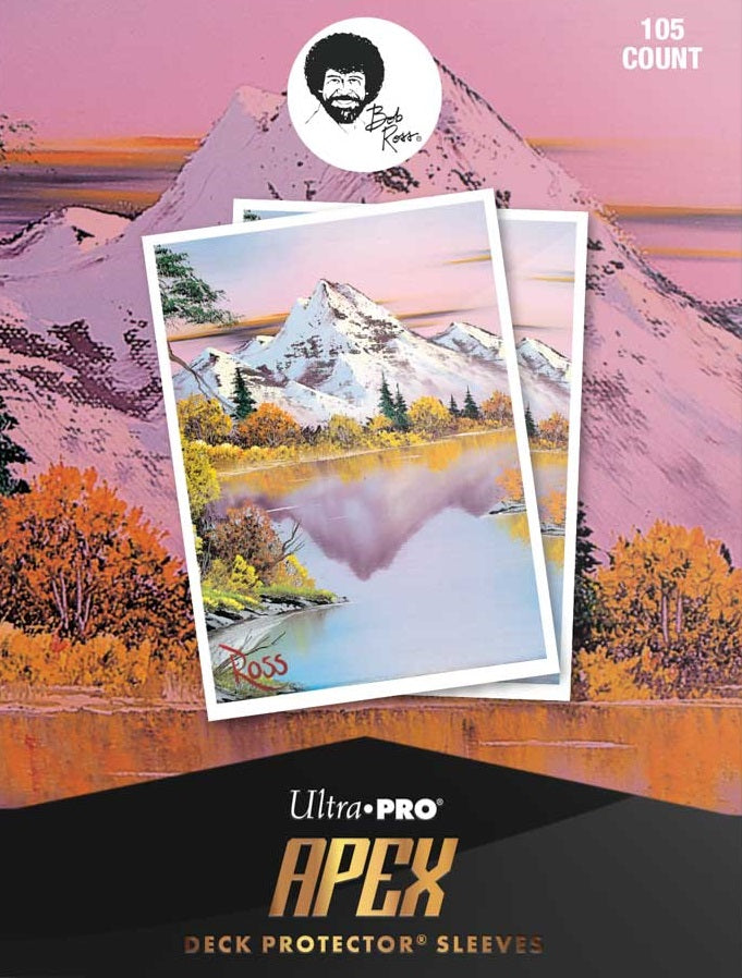Ultra Pro D-Pro Apex Sleeves 105ct – Bob Ross: Mighty Mountain Lake