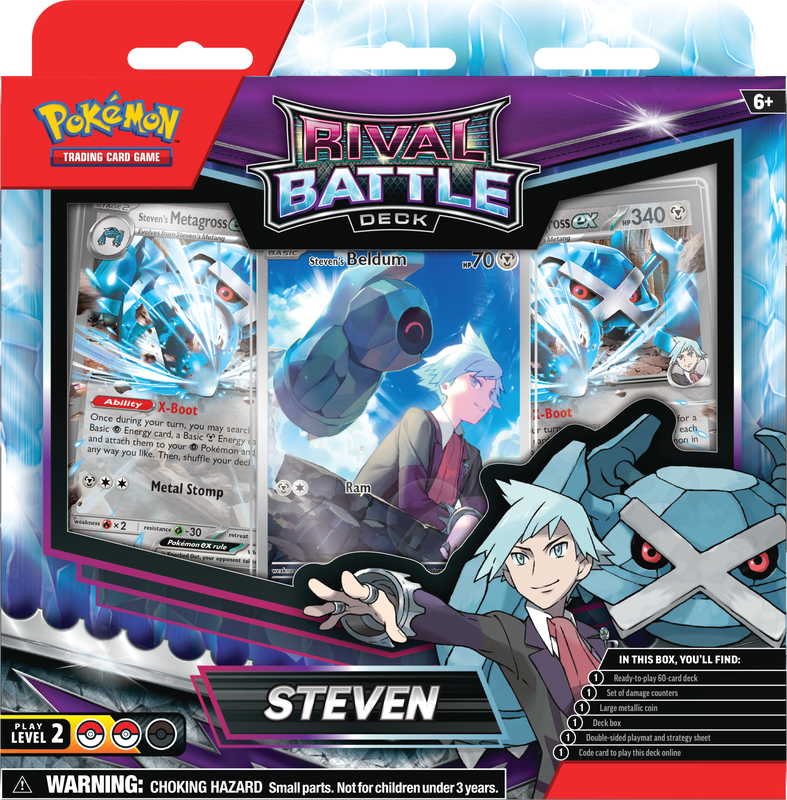 Pokémon TCG: Rival Battle Decks: Steven