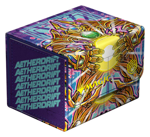 Ultimate Guard - Sidewinder 100+ Xenoskin - Aetherdrift - Brightglass Gearhulk - Deck Case