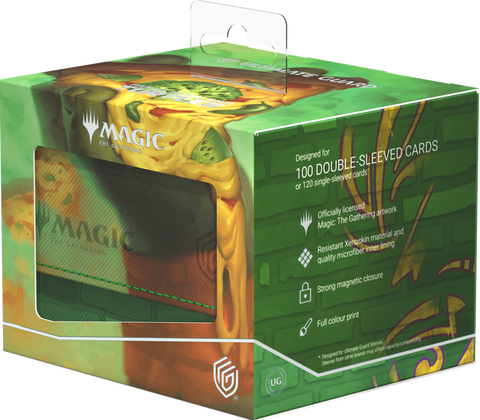 Ultimate Guard Sidewinder Deck Case 100+ Xenoskin – Magic: The Gathering: Teenage Mutant Ninja Turtles – Forest Edition