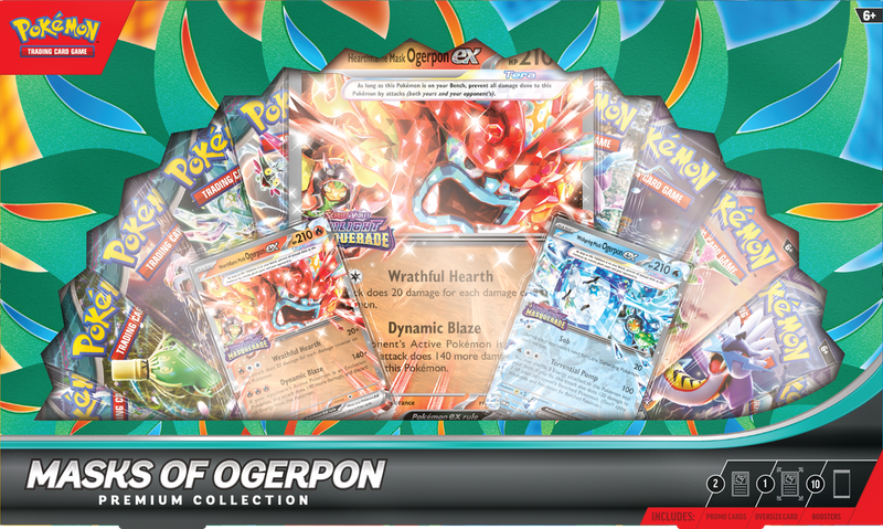 Pokémon TCG: Masks of Ogerpon Premium Collection [Pre-Order] 2025-07-18