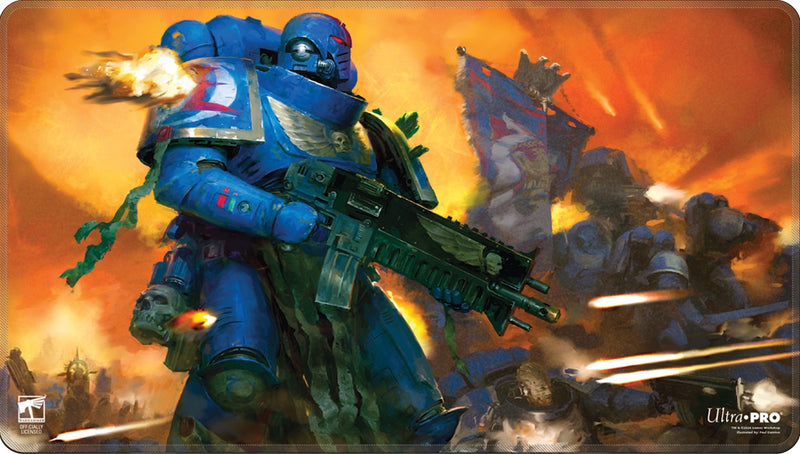 Ultra PRO Playmat – Warhammer 40K: Space Marines / Adeptus Astartes (Stitched Edges)