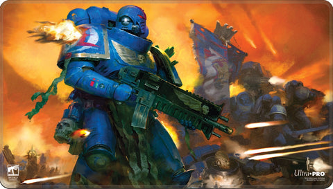 Ultra PRO Playmat – Warhammer 40K: Space Marines / Adeptus Astartes (Stitched Edges)