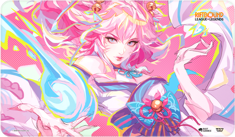 Riftbound: League of Legends TCG – Spiritforged Playmat: Spirit Blossom Ahri