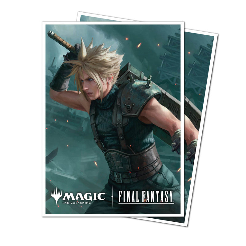 Ultra Pro D-Pro Apex Sleeves MTG Universes Beyond: Final Fantasy (Cloud, Planet's Champion) (105ct)