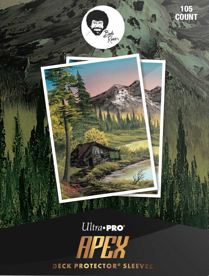 Ultra Pro D-Pro Apex Sleeves 105ct – Bob Ross: Mountain Retreat