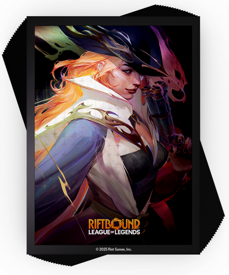 Riftbound League of Legends TCG Origins Art Sleeves – Miss Fortune(100ct)