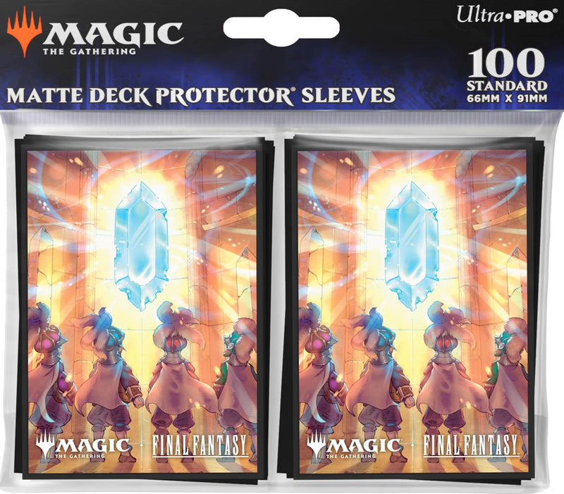 Ultra PRO Deck Protector Sleeves 100ct – MTG Universes Beyond: Final Fantasy (The Crystal's Choosen)