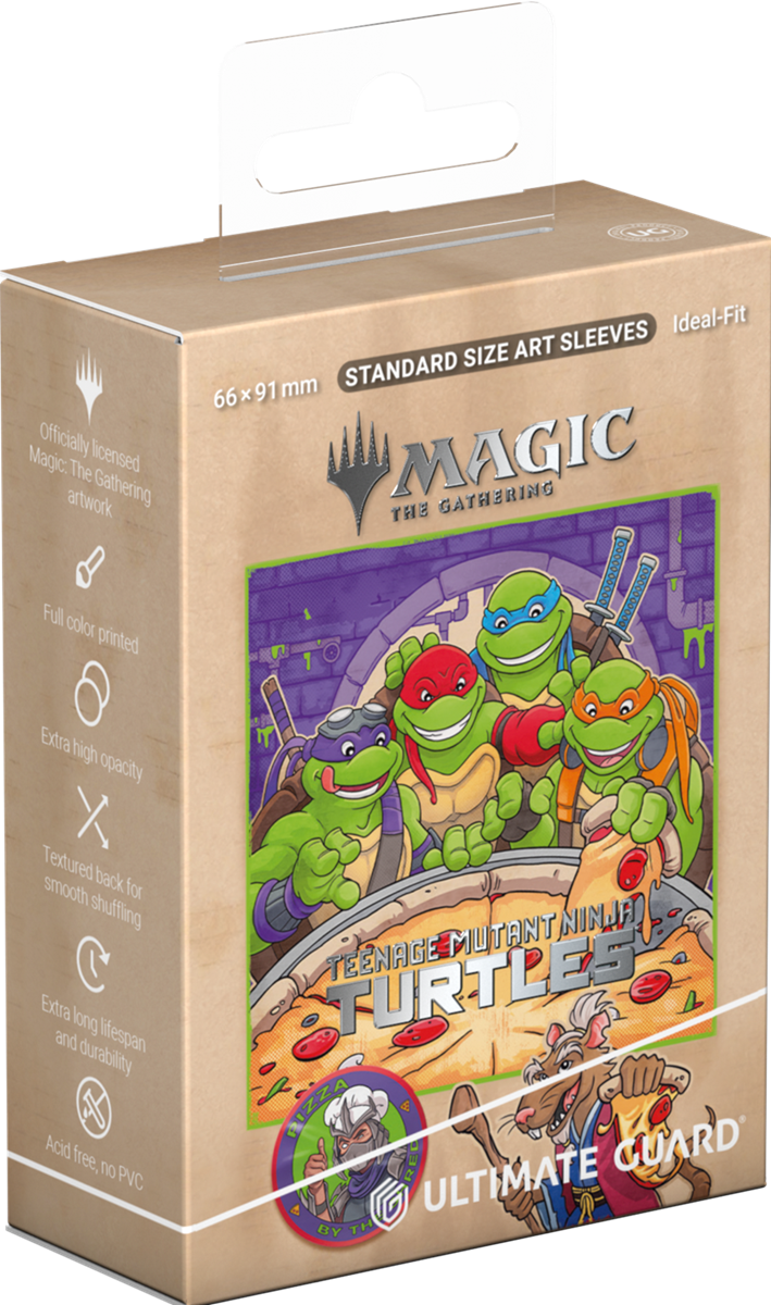 Ultimate Guard Art Sleeves – Magic: The Gathering x Teenage Mutant Ninja Turtles: Pizza Box