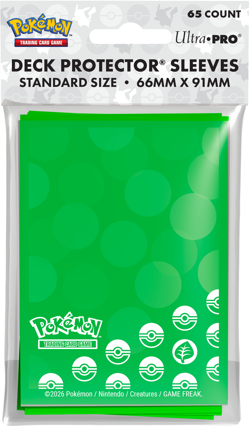 Ultra Pro D-PRO Pokemon Energy Grass Type 65CT
