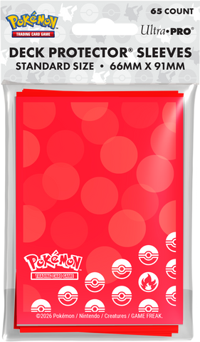 Ultra Pro D-PRO Pokemon Energy Fire Type 65CT
