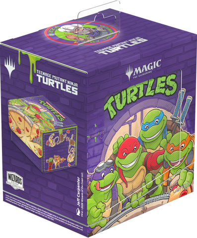 Ultimate Guard Sidewinder Deck Case 133+ Xenoskin – Magic: The Gathering: Teenage Mutant Ninja Turtles – Pizza Box Edition