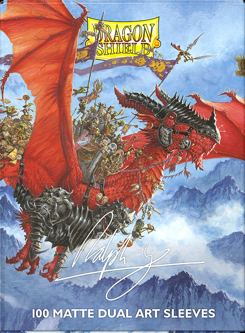 Dragon Shield: Matte Dual Sleeves – Brushed Art: The Raid