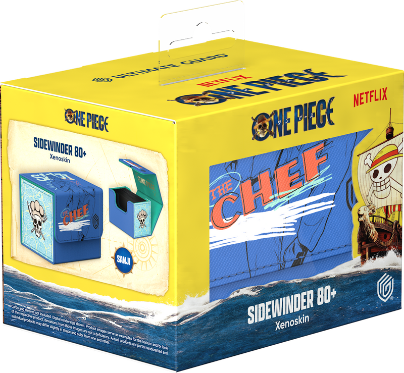 Ultimate Guard Sidewinder Deck Case 80+ Xenoskin – One Piece: Sanji