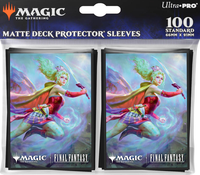 Ultra PRO Sleeves 100ct – MTG Universes Beyond: Final Fantasy Commander (Revival Trance)