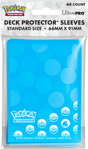 Ultra Pro D-PRO Pokemon Energy Water Type 65CT