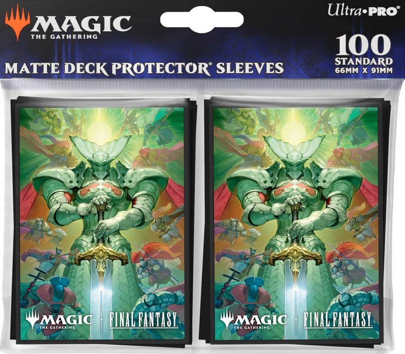Ultra PRO Deck Protector Sleeves 100ct – MTG Universes Beyond: Final Fantasy (Knights of the Ream)