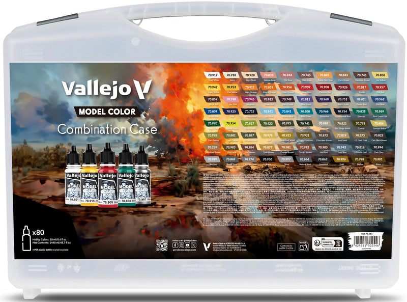 Vallejo Model Color Combination Case