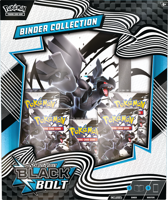 Pokémon TCG: Scarlet & Violet- Black Bolt Binder Collection