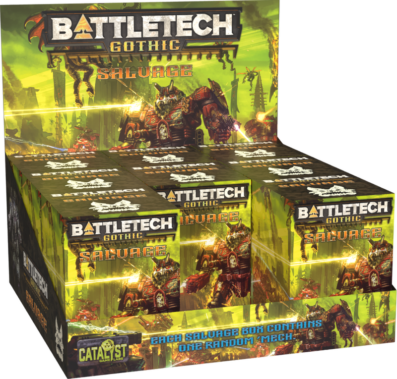 Battletech Gothic Salvage 9ct Pop Display