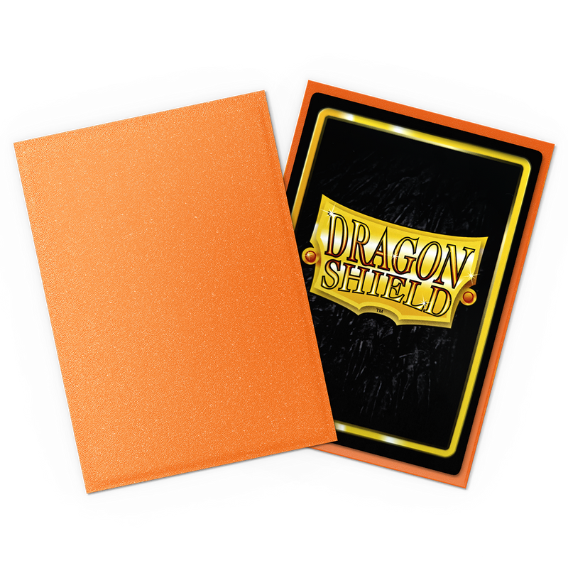 Dragon Shield: Matte: Amber (100)