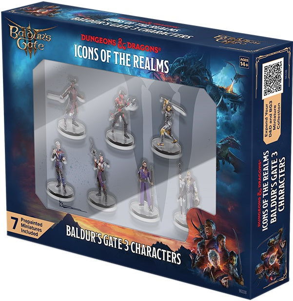 D&D Icons: Baldur's Gate 3 Character Boxed Set