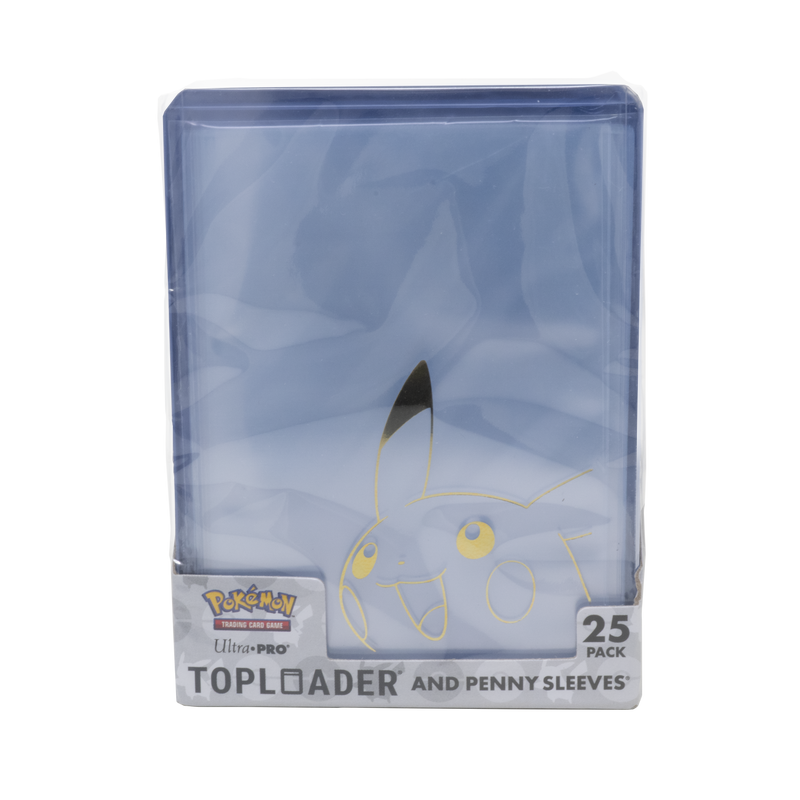 Ultra Pro 3" x 4" Toploader & Penny Sleeve Combo Pack – Pikachu