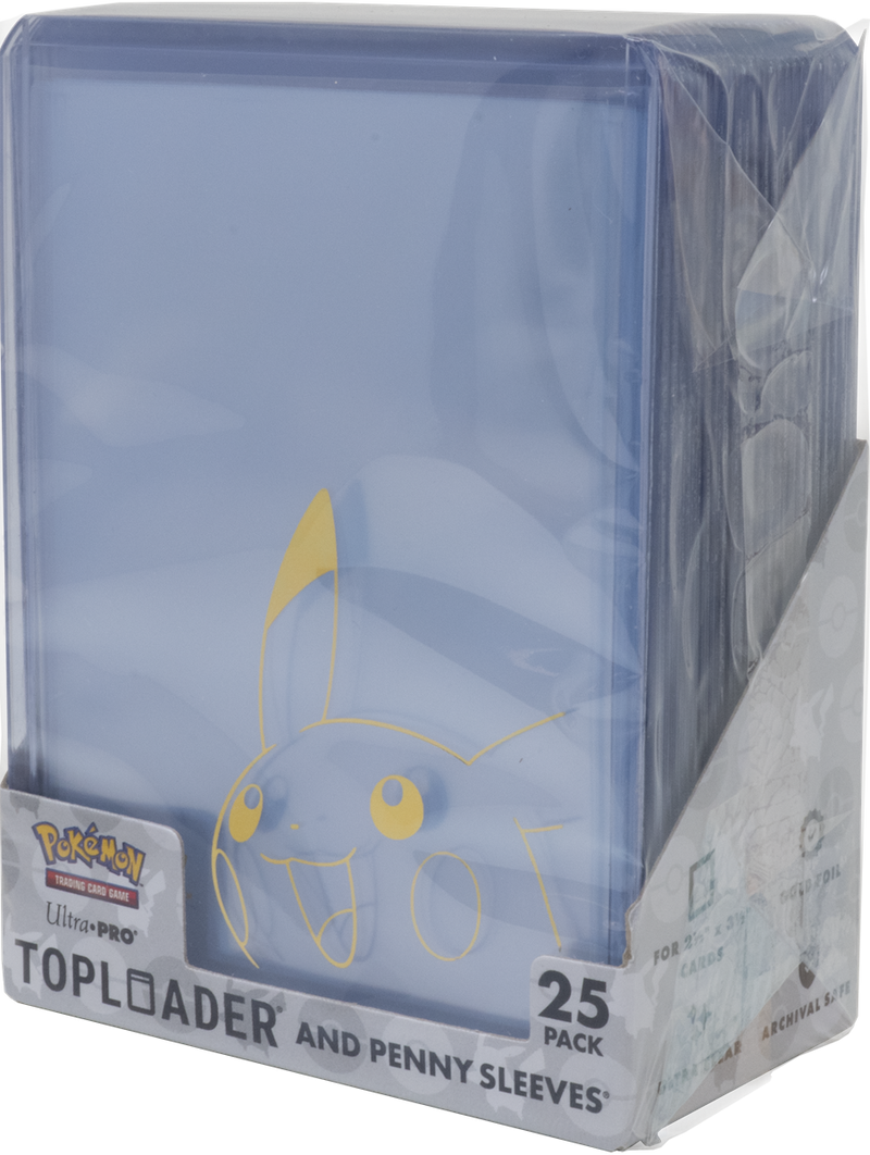 Ultra Pro 3" x 4" Toploader & Penny Sleeve Combo Pack – Pikachu
