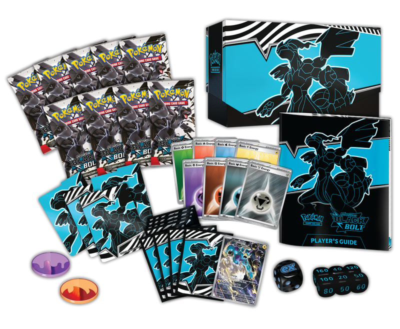 Pokémon TCG: Scarlet & Violet- Black Bolt Elite Trainer Box