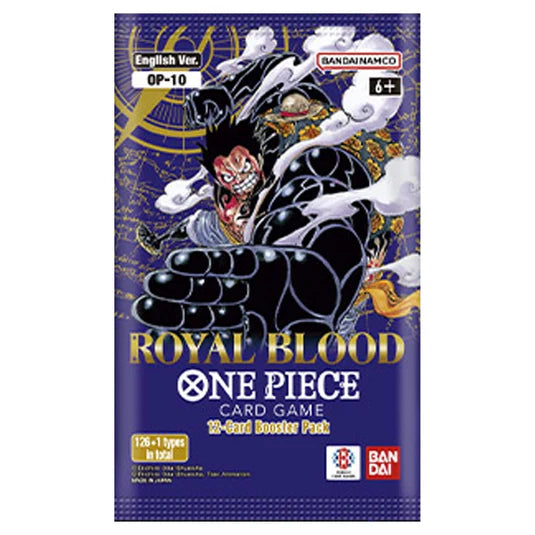 One Piece Card Game: OP-10 Royal Blood Booster packs